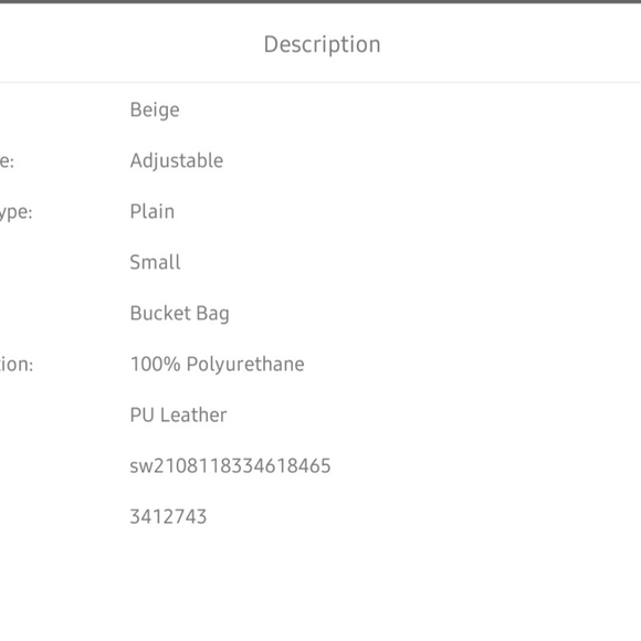 Minimalist Bucket Bag - Picture 5 of 5